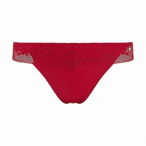 Dámská tanga Ditsy Lace UW0UW03815-XJV - Tommy Hilfiger