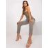 Dámské kalhoty D73760M61869O Khaki - Sublevel