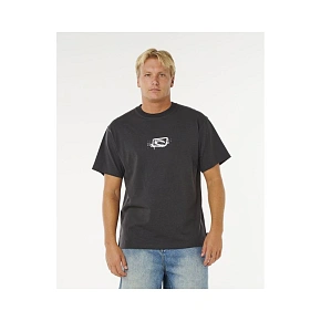 Pánské tričko RIP CURL Medina Inner Vision Spray Tee, černé
