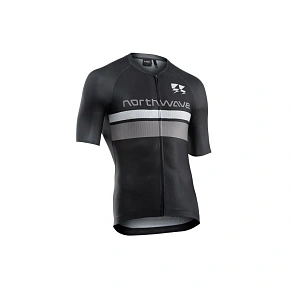 Cyklistický dres NORTHWAVE Blade Air 2 Jersey Short Sleeve, černý Cyklistický dres NORTHWAVE Blade Air 2 Jersey Short Sleeve, černý