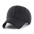 Čepice s kšiltem značky `47 New York Yankees MVPSP17WBP-BKB