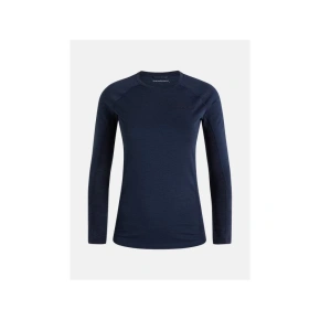 Termo tričko Peak Performance W Magic Crew modré