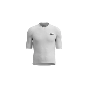 Cyklistické tričko POC M's Cadence Jersey, bílé