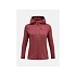Dámská mikina PEAK PERFORMANCE W Trail Polartec Power Grid Zip Hood, červená
