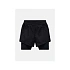 Dámské šortky PEAK PERFORMANCE W Discover 2-In-1 Shorts, černé
