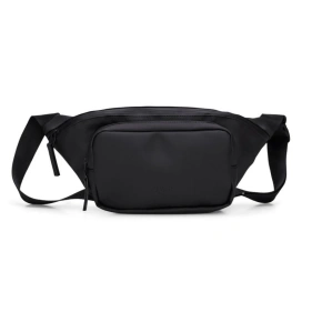 Rains ledvinové pouzdro hip bag BUM BAG W3 14720 01 BLACK