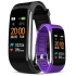 GIEWONT Black and Purple 2 Strap Smartwatch GW200-3