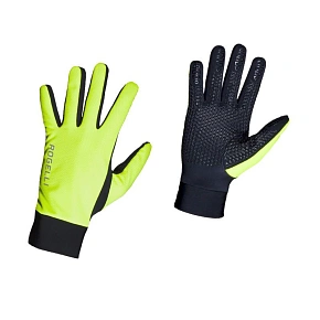 Rukavice Rogelli Laval, fluor-černé, velikost 3XL Rukavice Rogelli Laval, fluor-černé, velikost 3XL
