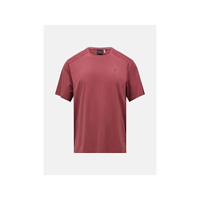 Pánské tričko PEAK PERFORMANCE M Repel T-Shirt, červená barva Pánské tričko PEAK PERFORMANCE M Repel T-Shirt, červená barva