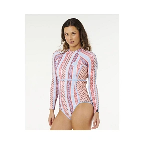 Dámský kostým RIP CURL Coastal Instincts UPF Surfsuit, vícebarevný Dámský kostým RIP CURL Coastal Instincts UPF Surfsuit, vícebarevný