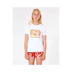 RIP CURL Surf Revival Tričko - Dívka - Bílé RIP CURL Surf Revival Tričko - Dívka - Bílé