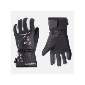 Rossignol Rukavice W Sublim Lth Impr G black dámské