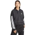 Dámská mikina adidas Essentials French Terry Quarter-Zip Hoodie black JN1956