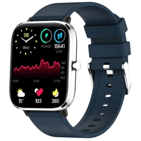 GIEWONT Dynamic SmartCall Smartwatch GW230-4 - Stříbrná/Hluboký oceán GIEWONT Dynamic SmartCall Smartwatch GW230-4 - Stříbrná/Hluboký oceán