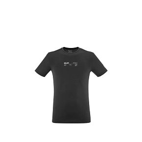 Pánské tričko MILLET Intense Essential Ts Ss M, černé