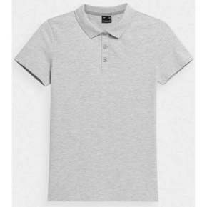Dámské polo tričko W H4Z22TSD356CLEANLAY GRAYMELANGE - 4F