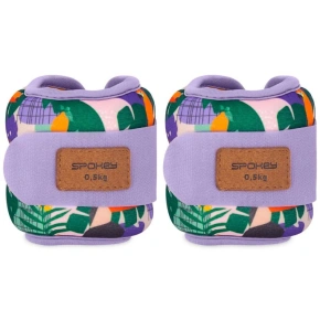 Spokey HOME JUNGLE 2x 0,5 kg závaží na kotníky a zápěstí Spokey HOME JUNGLE 2x 0,5 kg závaží na kotníky a zápěstí