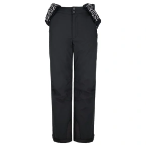 Dětské lyžařské kalhoty GABONE-J Černá - Kilpi Dětské lyžařské kalhoty GABONE-J Černá - Kilpi