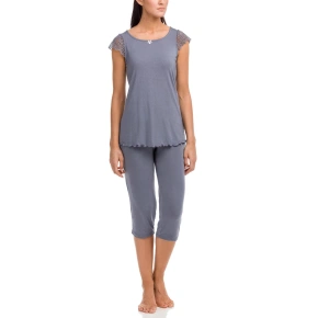 Dámské pyžamo Desdemona 12158-500 šedá - Vamp