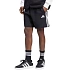Pánské šortky adidas Essentials 3-Stripes French Terry, černé, KY6545