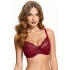 Dámská podprsenka Leila 0091 Bordó - Kostar