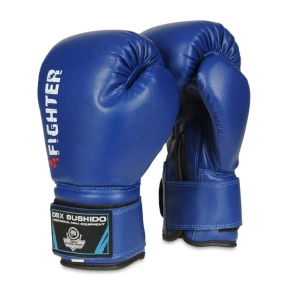 Dětské boxerské rukavice 6oz - 4Fighter Blue Dětské boxerské rukavice 6oz - 4Fighter Blue