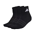 Ponožky adidas Cushioned Sportswear Ankle 3P černé KC9633