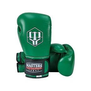 RBT-GREENSTRIKE 12 oz zelené kožené boxerské rukavice