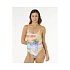 Dámské plavky RIP CURL Hotel Malibu Cheeky One Piece, vícebarevné