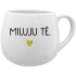 MILUJU TĚ. - bílý keramický hrníček 300 ml