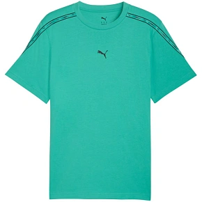 Pánské tričko Puma Tape Tee green 691693 40 pánské