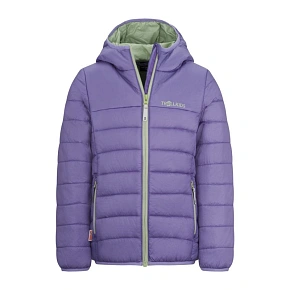 Dívčí ultralehká přechodová bunda Eikefjord Jacket lila/pistachio green (464-118)