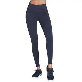 Legíny Skechers Go Walk s vysokým pasem W03LG30B-NVY, tmavě modré, velikost L Legíny Skechers Go Walk s vysokým pasem W03LG30B-NVY, tmavě modré, velikost L
