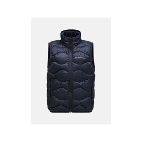 Dětská vesta Peak Performance Jr Helium Down Vest, černá Dětská vesta Peak Performance Jr Helium Down Vest, černá