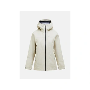 Dámská bunda PEAK PERFORMANCE W Treeline Gore-Tex 3L Shell Jacket, barva béžová Dámská bunda PEAK PERFORMANCE W Treeline Gore-Tex 3L Shell Jacket, barva béžová