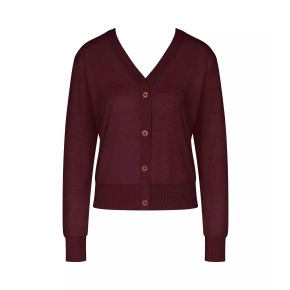 Dámský svetr Thermal JUMPER CARDIGAN vínový Dámský svetr Thermal JUMPER CARDIGAN vínový