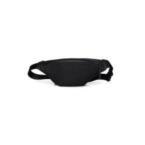 Rains Bumbag Mesh Mini Black W3 14130 01 ledvinové pouzdro