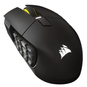 Corsair SCIMITAR ELITE WIRELESS SE Herní myš - bronzová kovová, optická bezdrátová / USB 2.0 typ A / 16 programovatelných tlačítek / 100-33'000 DPI Corsair SCIMITAR ELITE WIRELESS SE Herní myš - bronzová kovová, optická bezdrátová / USB 2.0 typ A / 16 programovatelných tlačítek / 100-33'000 DPI