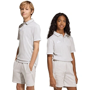 Dětské tričko adidas Entrada 26 Polo světle šedé JZ6628