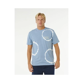Pánské tričko RIP CURL Pacific Rinse Fin Tee, modré Pánské tričko RIP CURL Pacific Rinse Fin Tee, modré