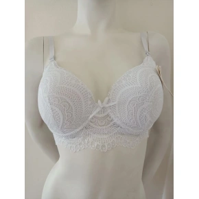 Vyztužená podprsenka s kosticí 5515 bílá - LoveAnna