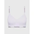 Dámské podprsenka LGHTLY LINED BRALETTE 000QF7797E LL0 lila - Calvin Klein