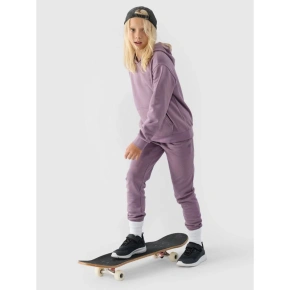 Dívčí nepruhovaná mikina s kapucí 4F Junior 4FJWMM00TSWSF1316-51S Dívčí nepruhovaná mikina s kapucí 4F Junior 4FJWMM00TSWSF1316-51S