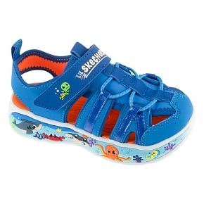 Skechers Play Scene Splash 407041N-LTBL Modré 22 Skechers Play Scene Splash 407041N-LTBL Modré 22