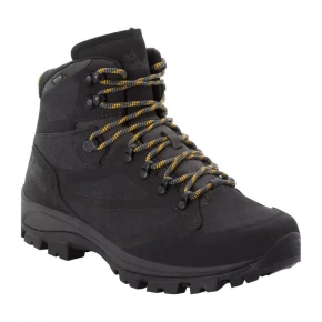 Pánské trekové boty Jack Wolfskin REBELLION TEXAPORE MID M phantom / burly yellow XT (4051171_6357)