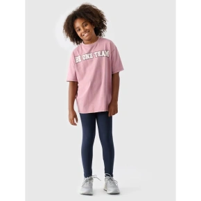 Dívčí pletené legíny 4F Junior 4FJWMM00TTIGF178-31S Dívčí pletené legíny 4F Junior 4FJWMM00TTIGF178-31S