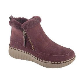Skechers Wilshire Blvd – Fresh Zip 168108-WINE vínová 36