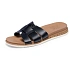 Dámské sandály Skechers DESERT KISS LOW PEAK LOOK 114707 BLK