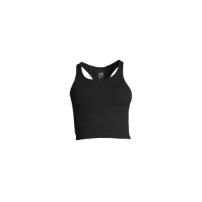 Sportovní tričko CASALL Crop Rib Racerback Black