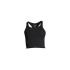 Sportovní tričko CASALL Crop Rib Racerback Black